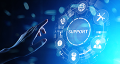 ①展示会担当者様を全力サポート！